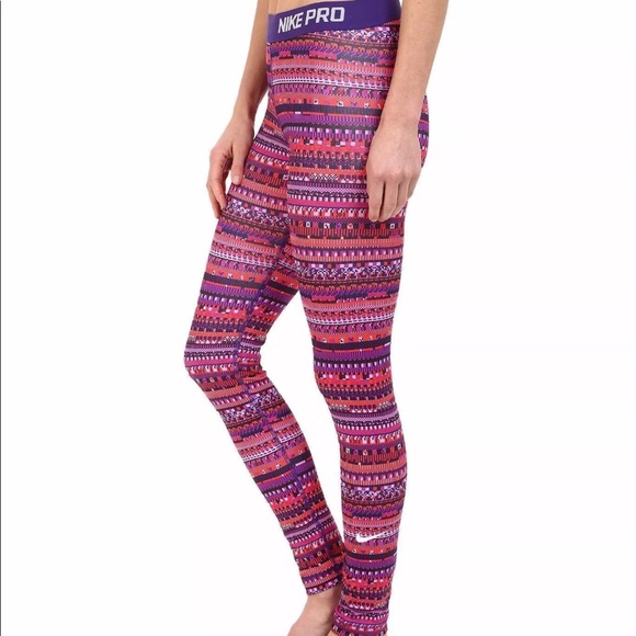 Nike Pants - Nike Pro Dri-Fit Warm 8 Bit Training Tights XS NWT